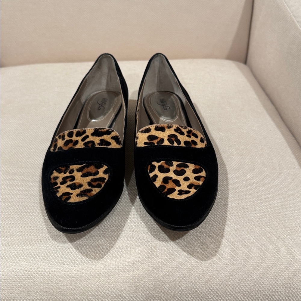 Alfani Step n Flex Animal Print Loafers, Size 7